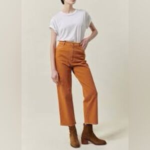 GAP Women's Orange Straight Leg Jeans